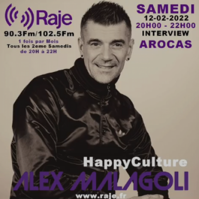 Happyculture Fevrier 2022 /// AROCAS plus les titres cultes de la house et le mix !